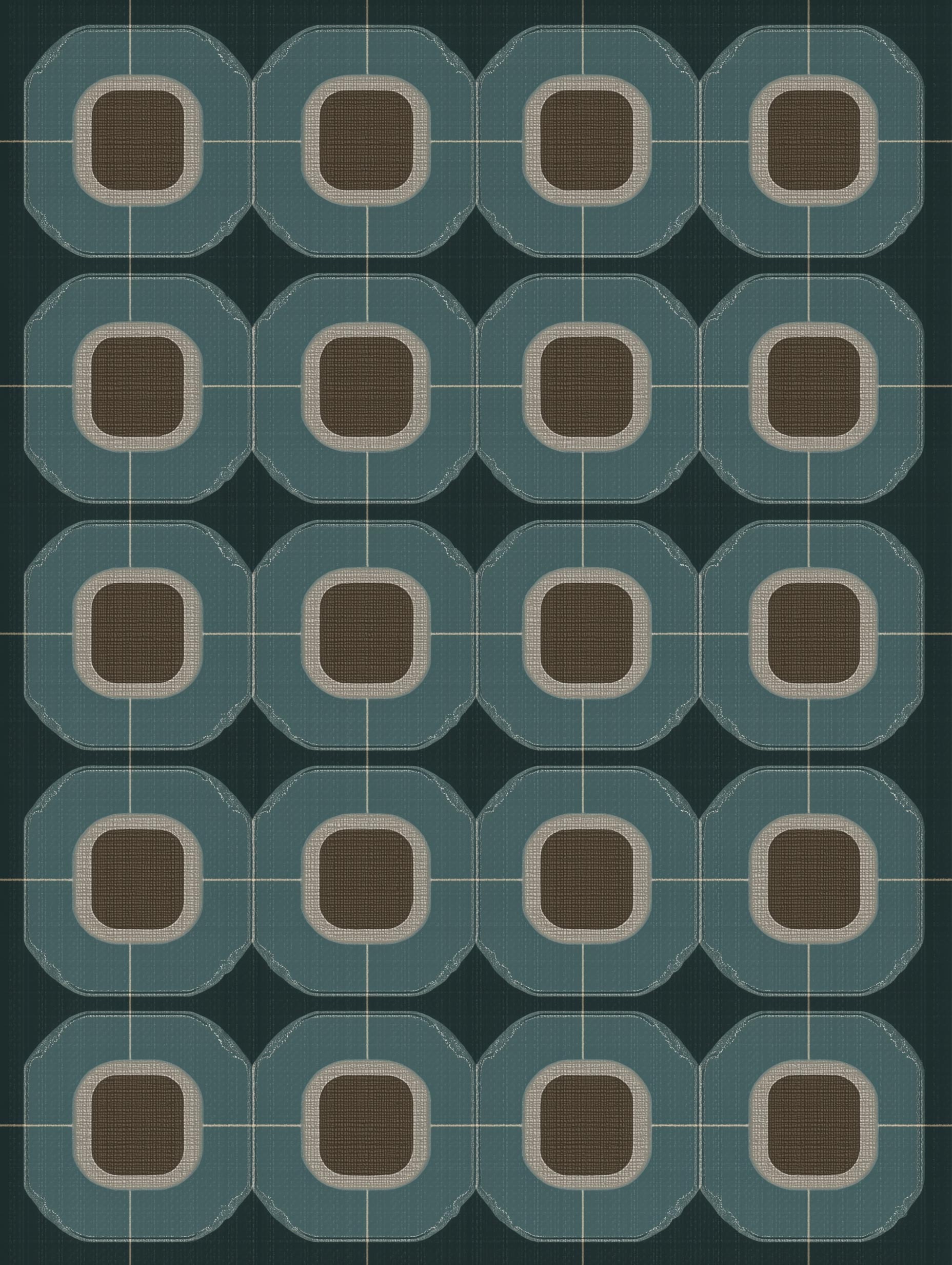 Abstract Geometric Pattern Poster