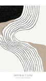 Abstract Line Art Print