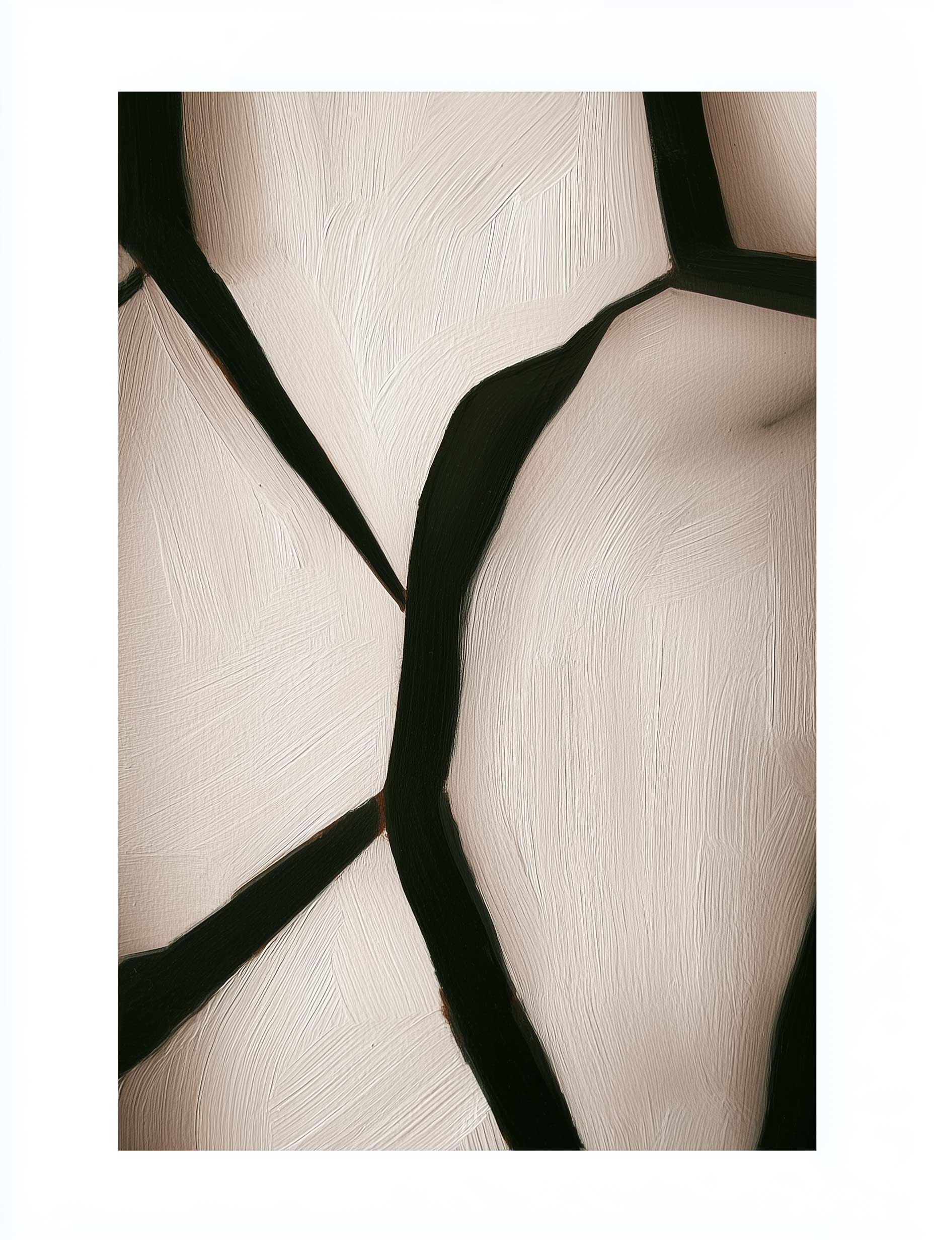 Abstract Painting Alicia Gimeno Art Print