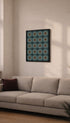 Abstract Geometric Pattern Poster Mockup