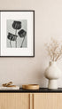 Abutilon Karl Blossfeldt Flower Poster Mockup