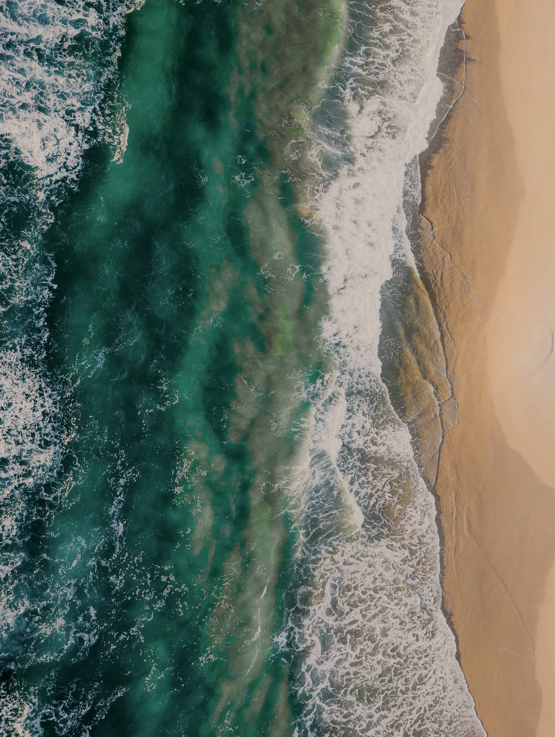 Aerial View of a Beach