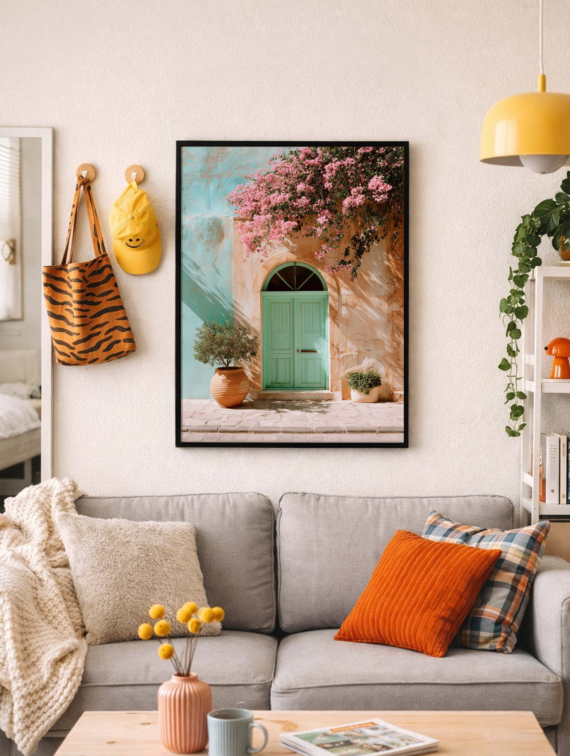 Afternoon in Paros Photography Poster Mockup