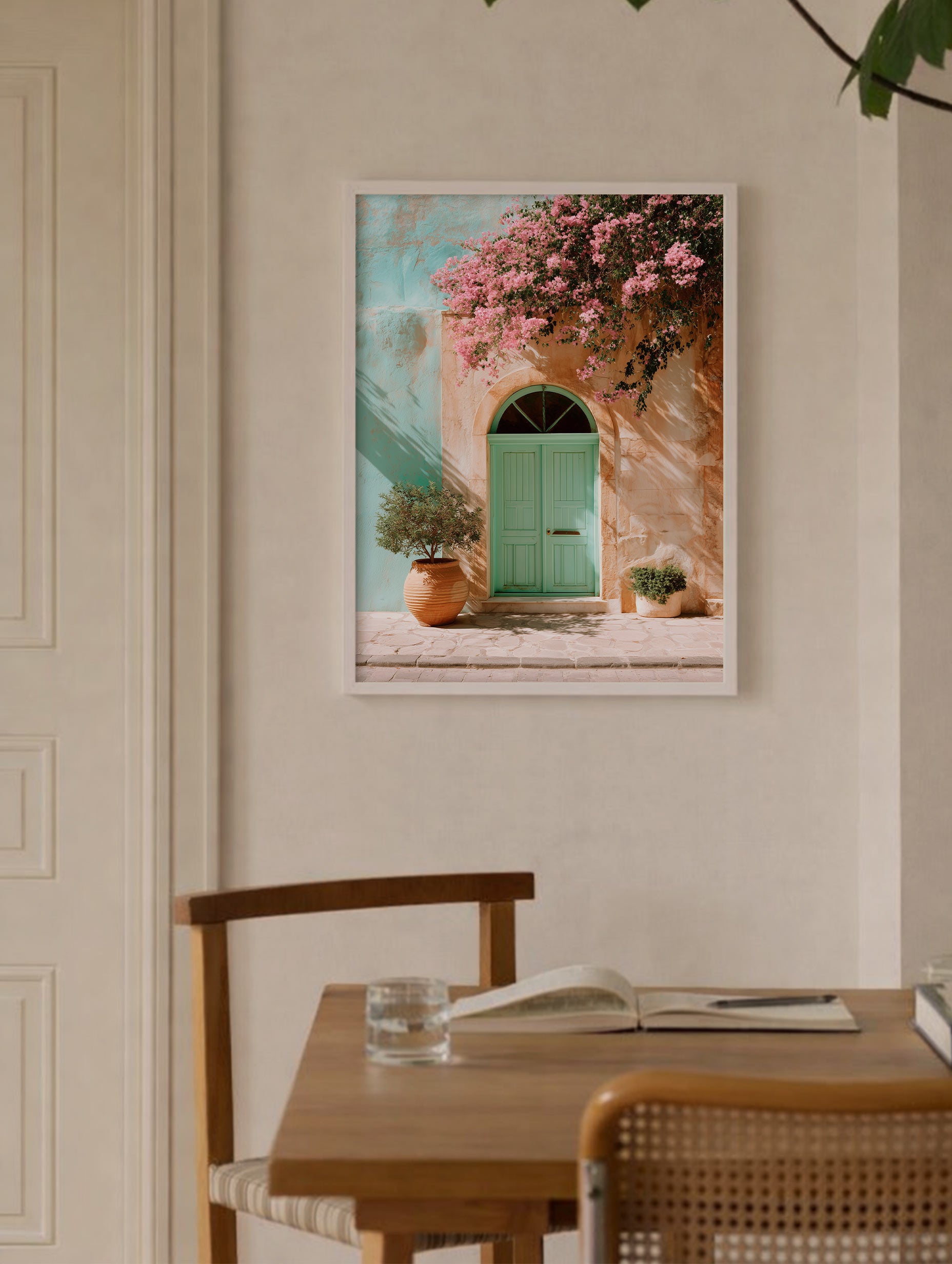 Afternoon in Paros Photography Poster Mockup