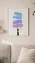 Allow Yourself to Grow Inspirational Poster Mockup