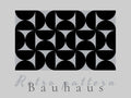 Bauhaus Geometric Pattern Poster