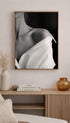 Beauty in White - Black and White Poster Mockup