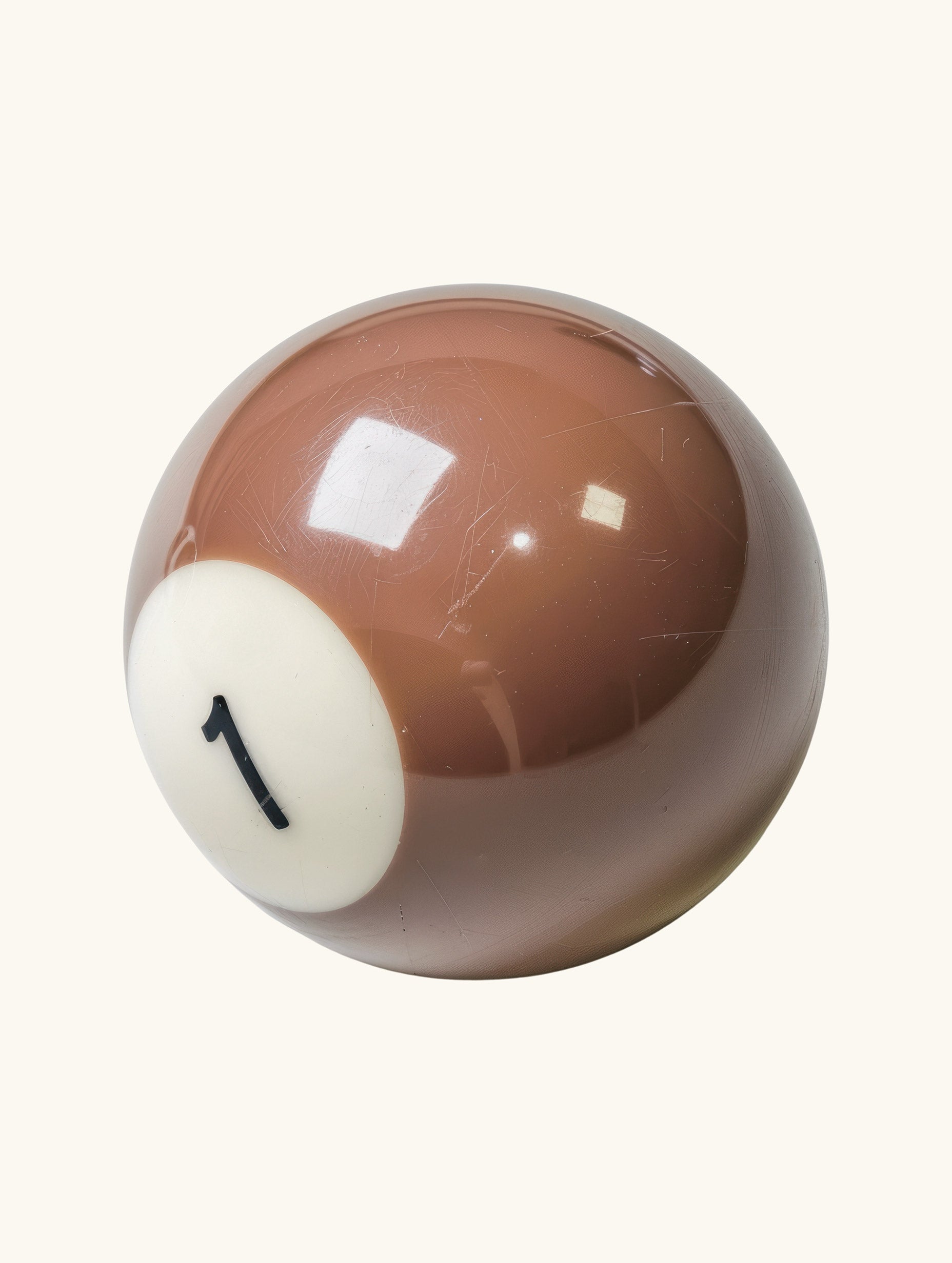 Billiard Ball No.1 Art Print