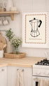Bloom Where You’re Planted Coffee Artwork Mockup