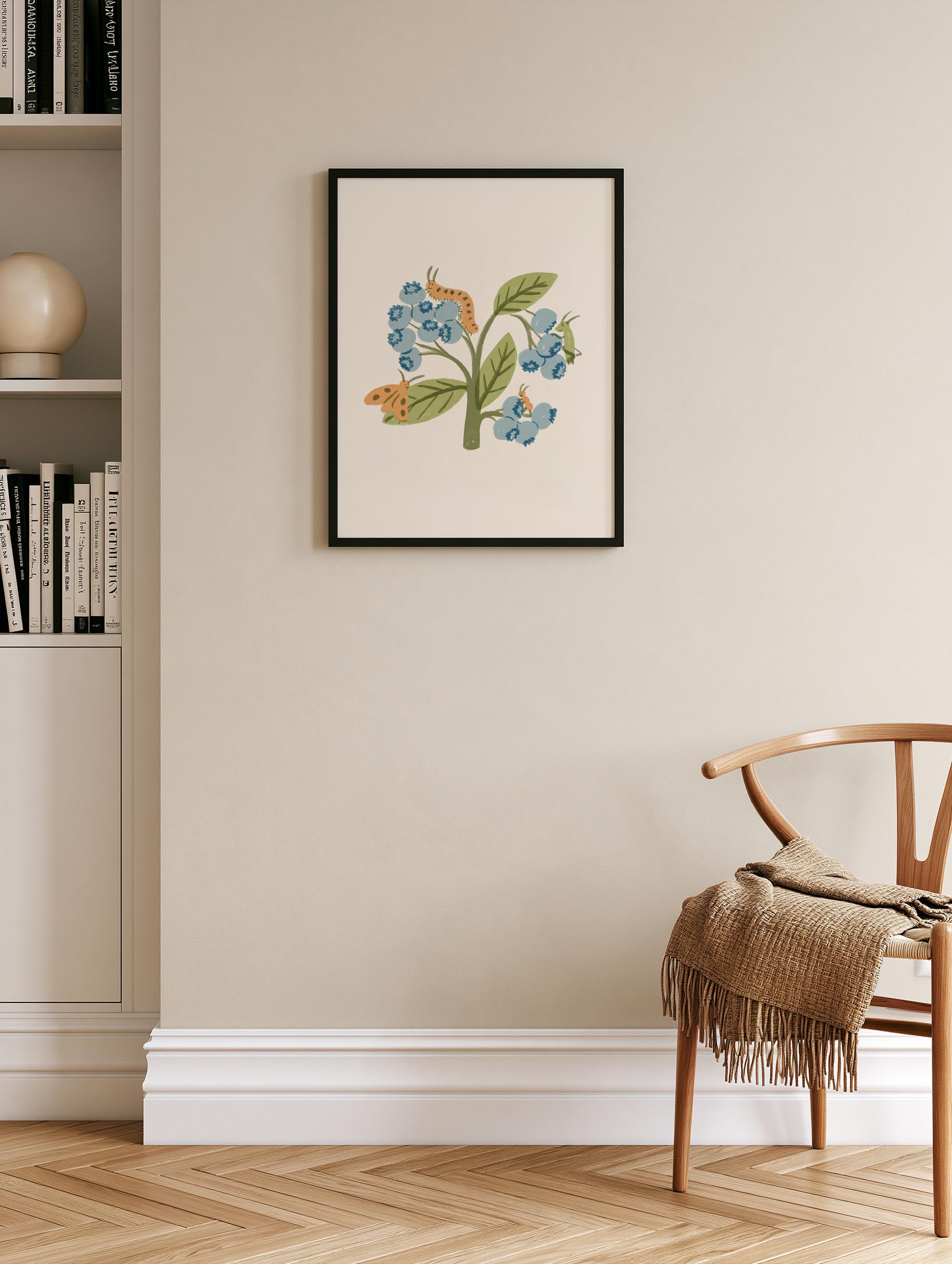 Santorini-plakat Arkitekturplakat