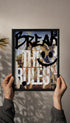 Break the Rules Typography Poster Mockup