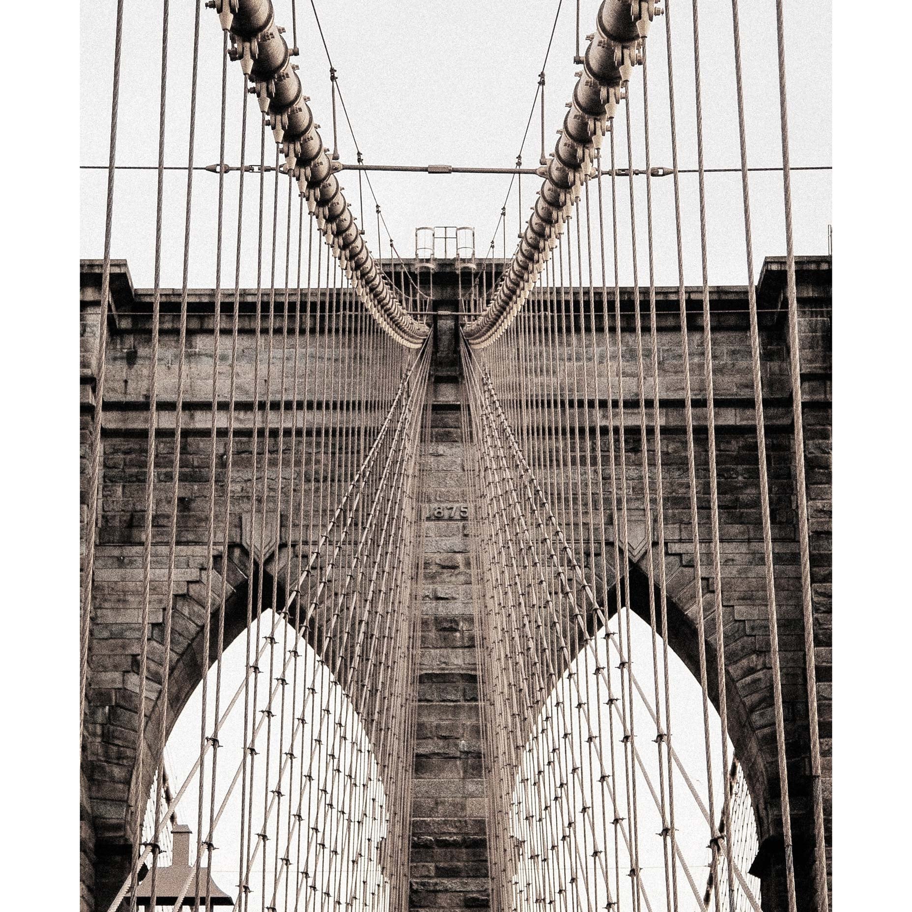 Brooklyn Bridge Architectural Art Print