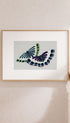 Butterflies Kamisaka Sekka Art Print Mockup