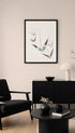 Butterfly Kamisaka Sekka Art Print Mockup