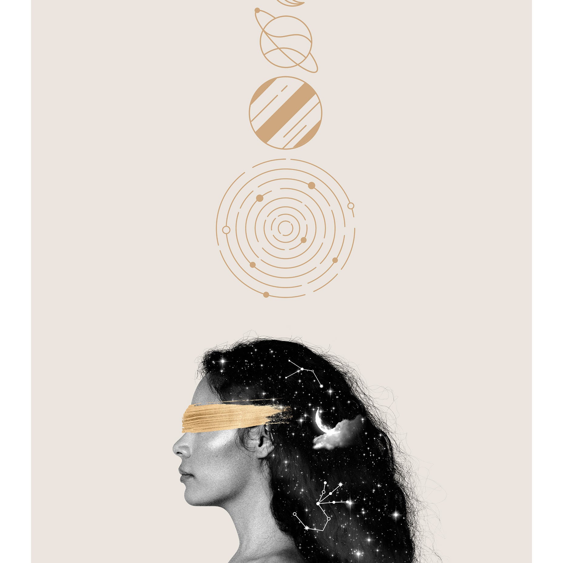 The Celestial Illustration Poster