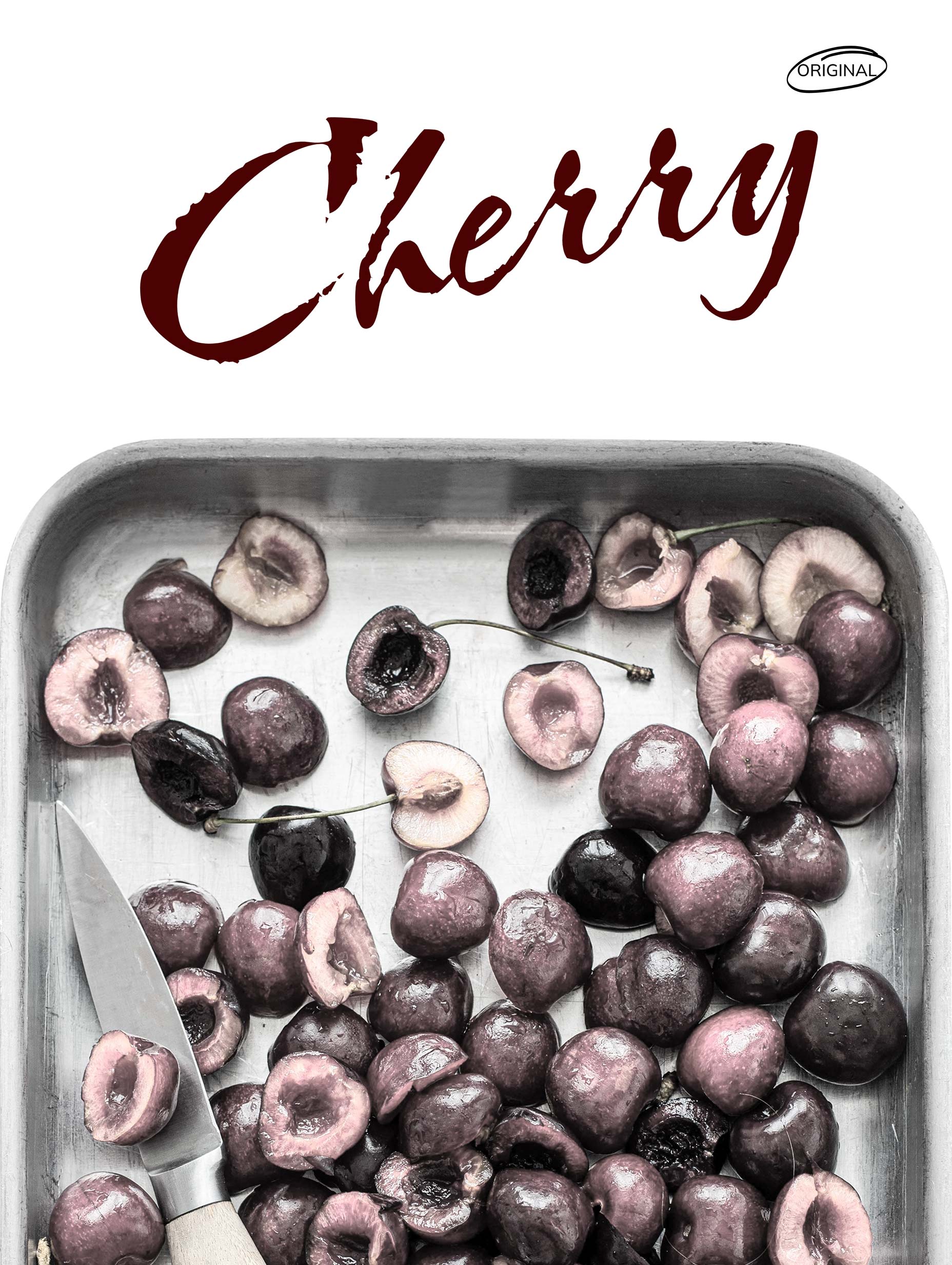Cherry Still Life Fruit Artwork