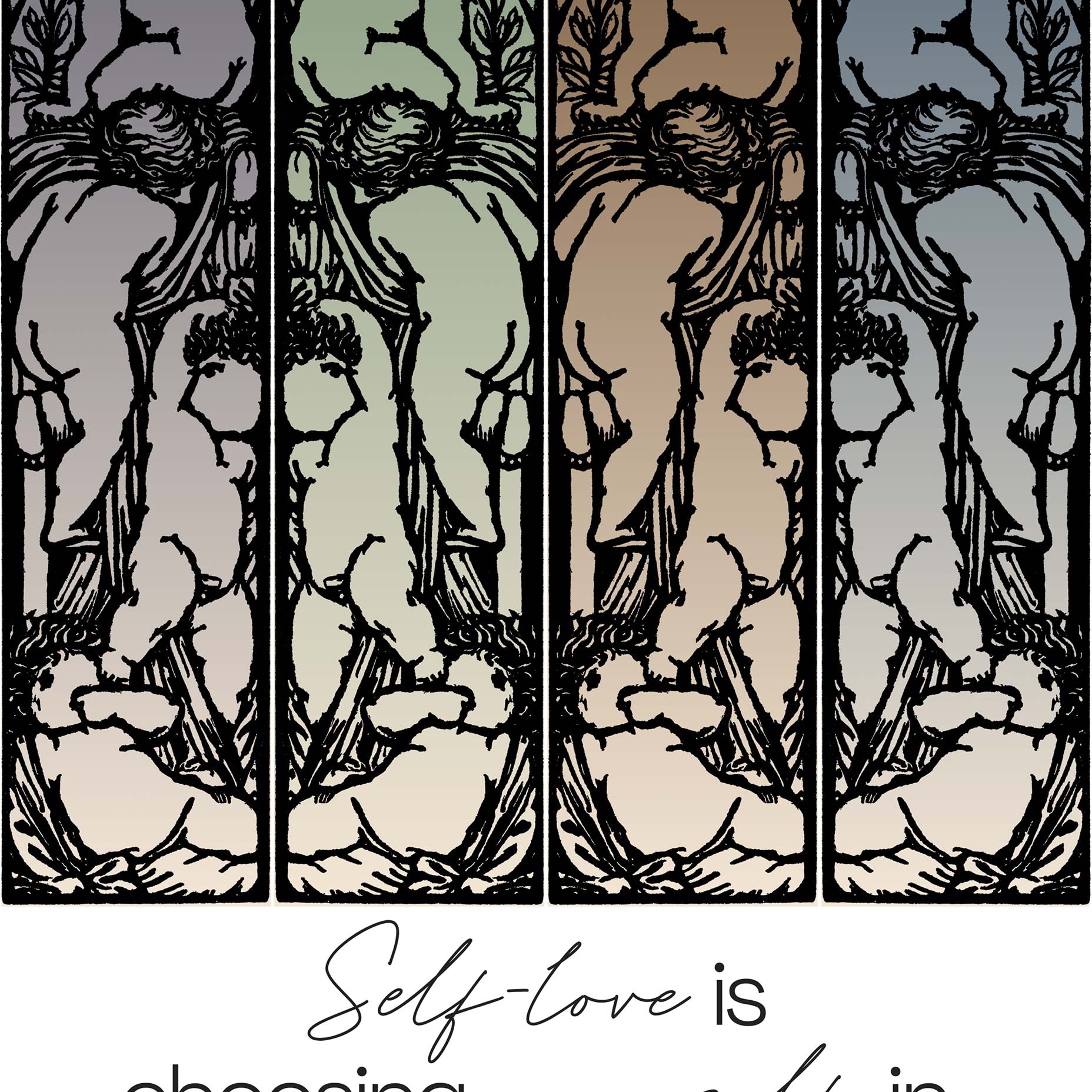 Choosing Yourself Motivational Poster