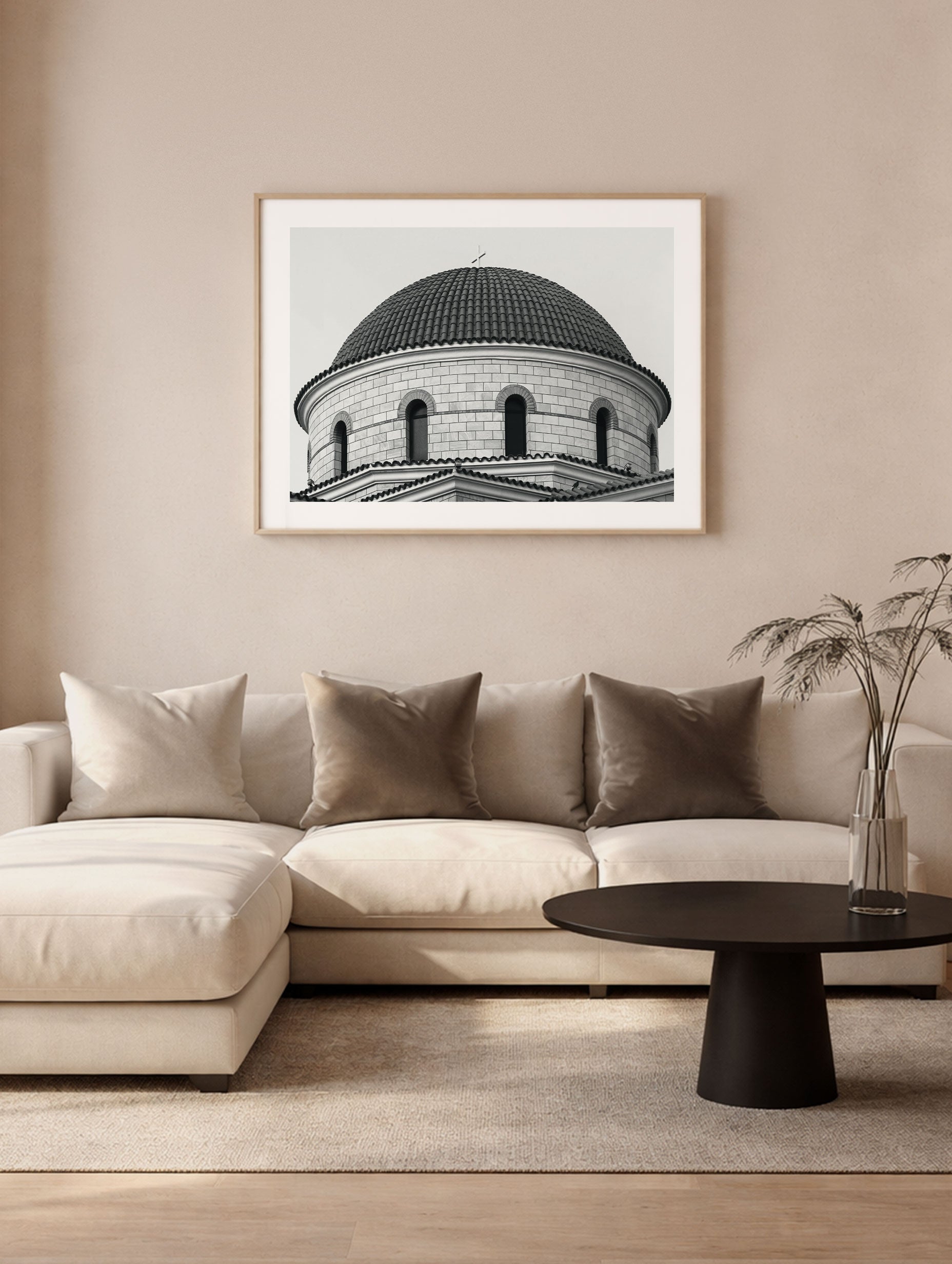 Church of the Anastasis of the Saviour Architectural Print Mockup