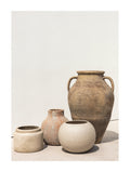 Clay Pots Vintage Poster