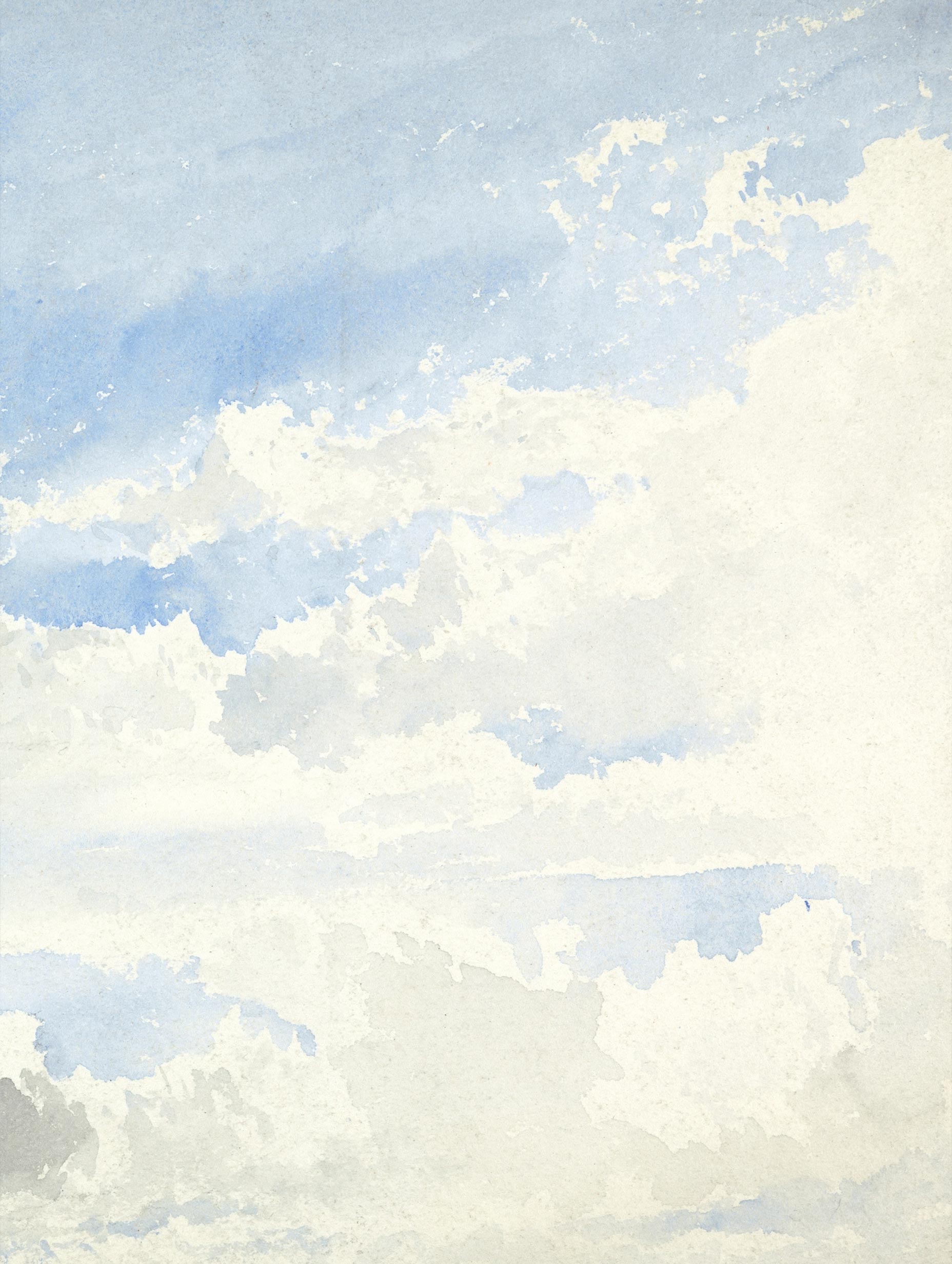 Cloud Study Aaron Edwin Penley Art Print