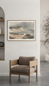 Coast Scene with Figures Robert Brandard Art Print Mockup