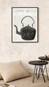 Copper Kettle John Cutting Coffee Artwork Mockup
