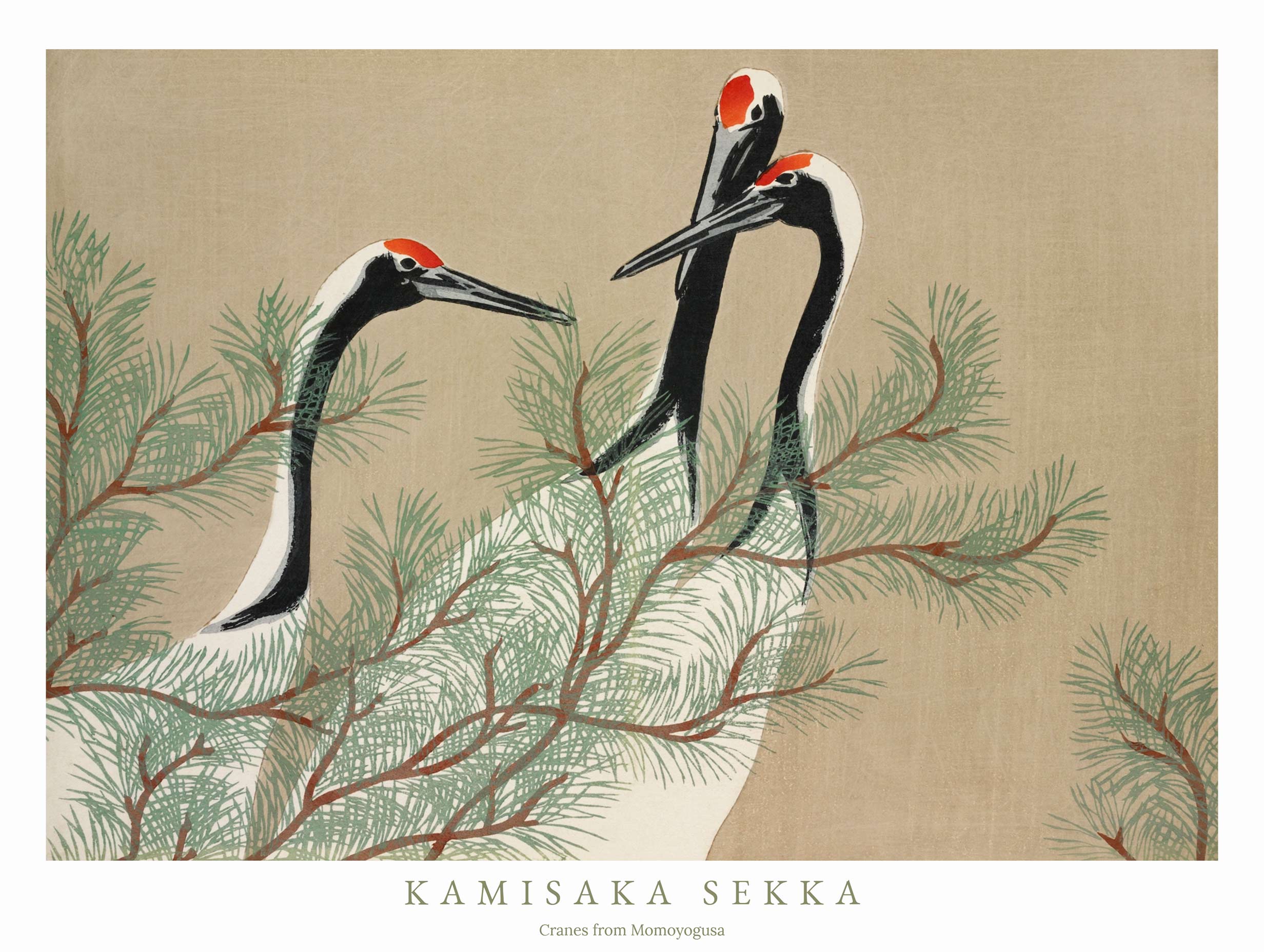 Cranes - Kamisaka Sekka