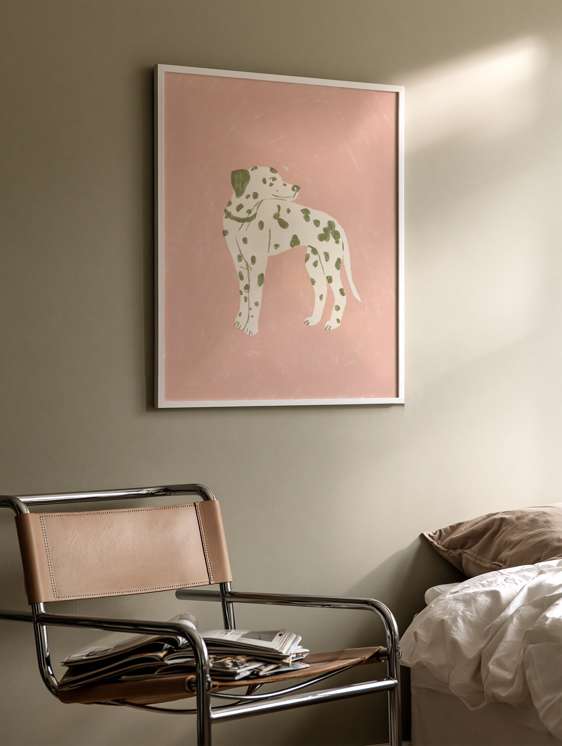 Santorini-plakat Arkitekturplakat