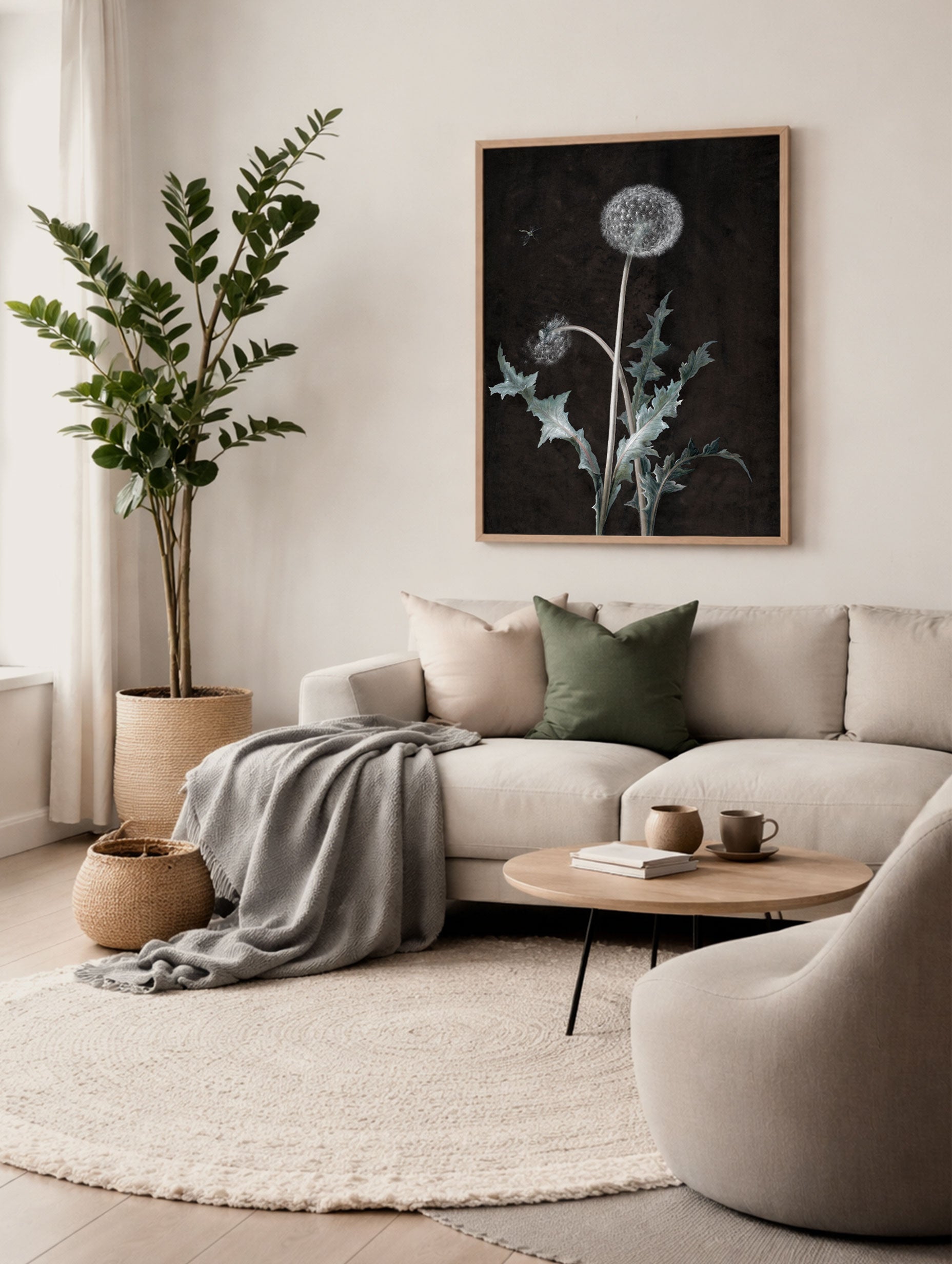 Dandelion Barbara Regina Dietzsch Art Print