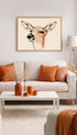 Deer Painting Animal Art Print Mockup
