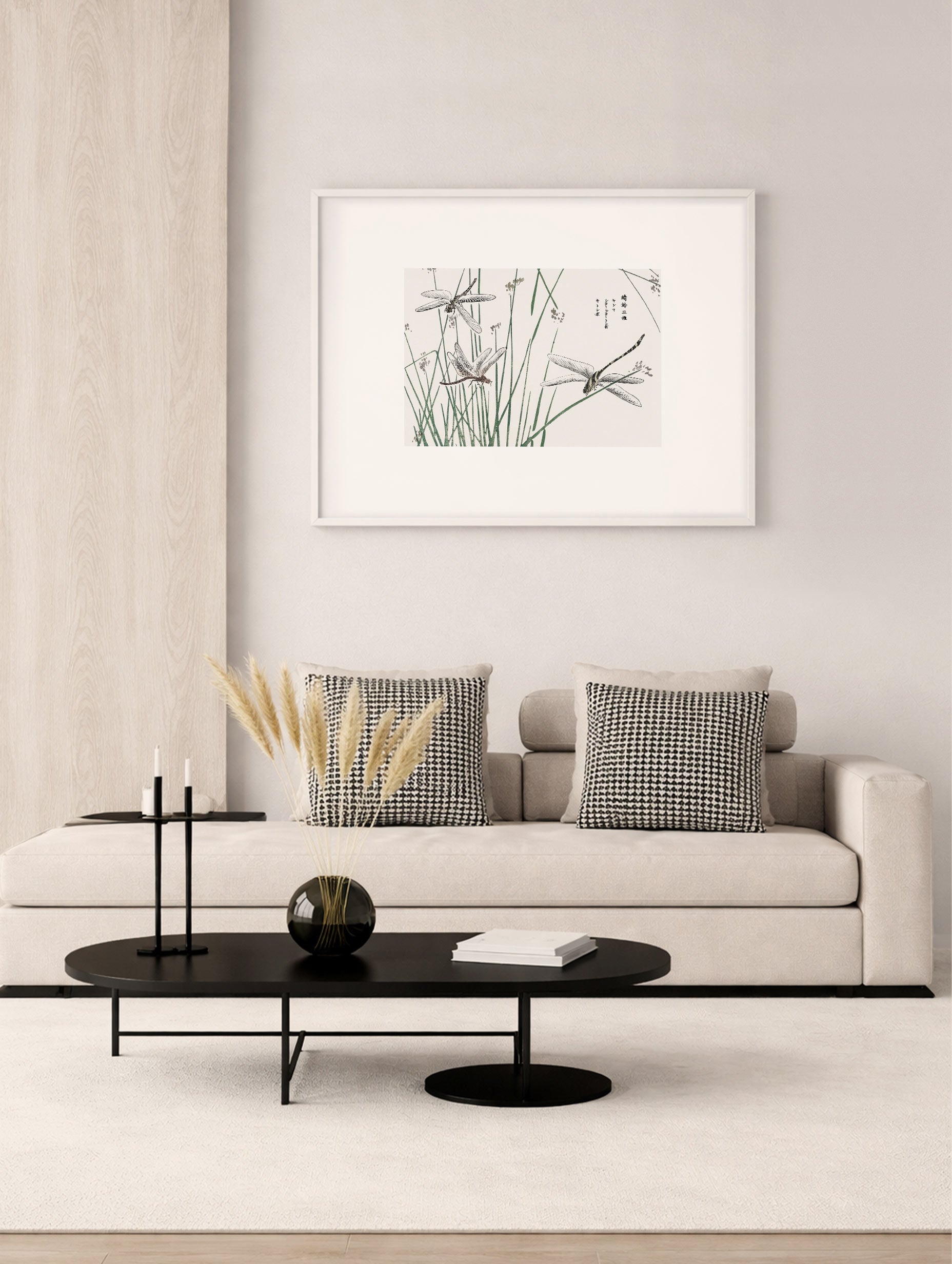 Dragonflies Morimoto Toko Art Print Mockup