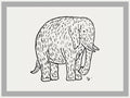 Elephant Leo Gestel Animal Art Print