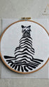 Lion of Bengal Embroidery Design Mockup