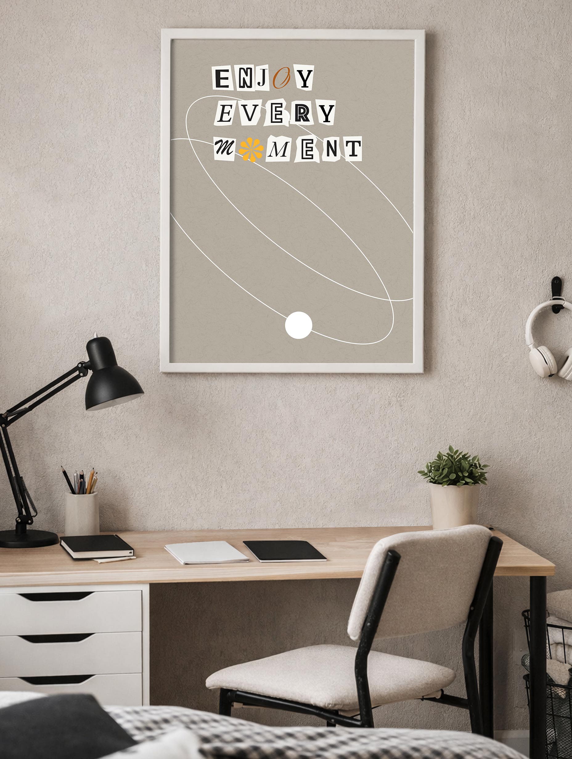 Enjoy Every Moment Motivational Mockup