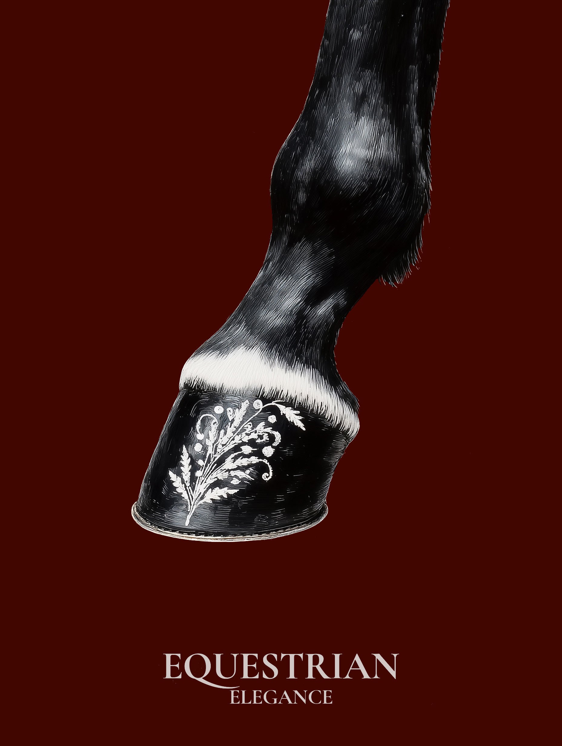 Equestrian Elegance Animal Poster