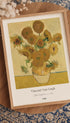 Fifteen Sunflowers in a Vase - Van Gogh Art Print Mockup