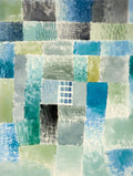 First House in a Settlement Paul Klee Art Print