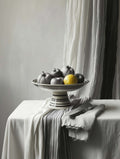 Footed OYOY Toppu Bowl Fruit Artwork