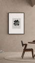 Four-Leaf Clover Leaf Art Mockup