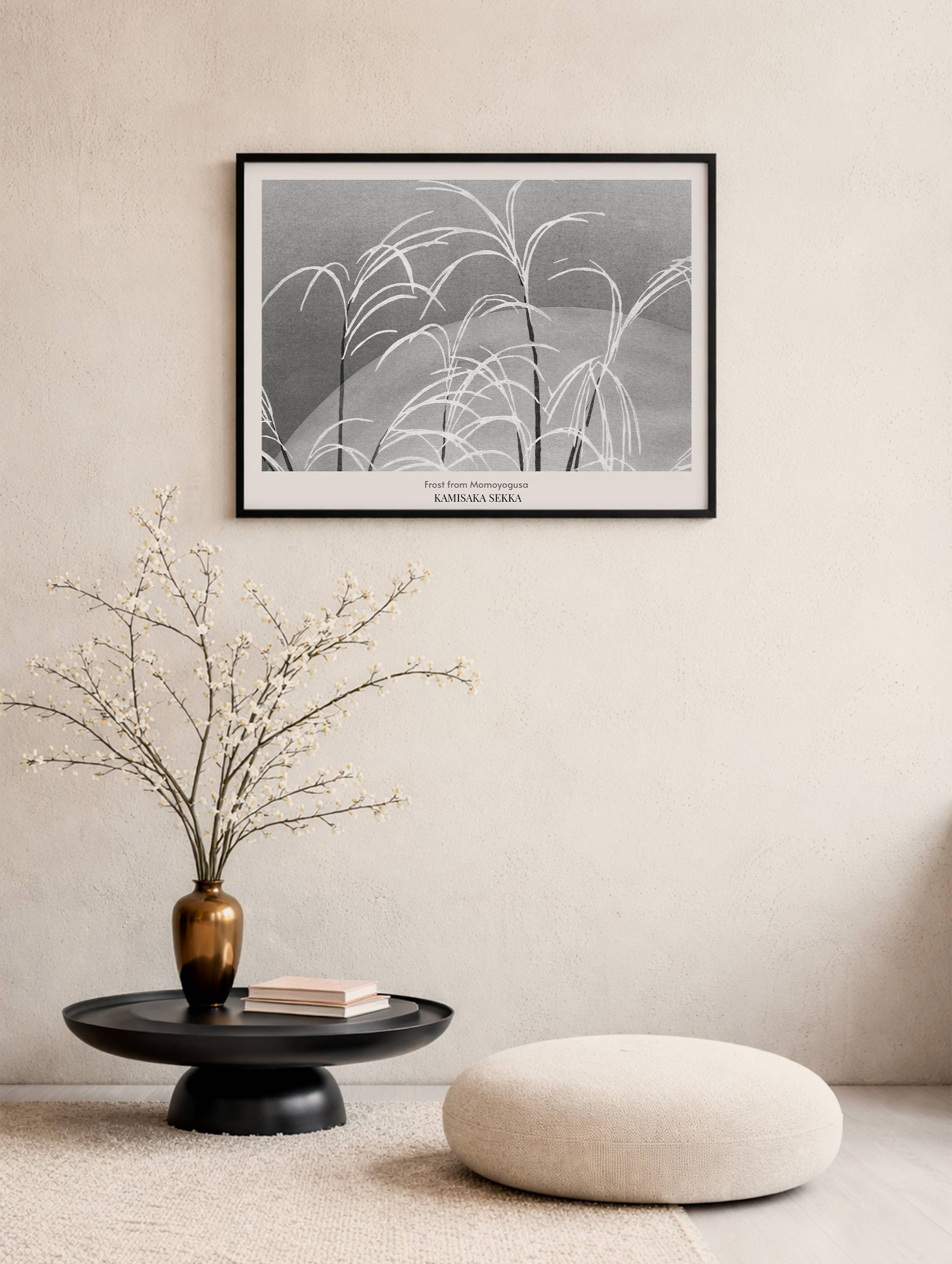 Frost from Momoyogusa Kamisaka Sekka Art Print No 2 Mockup
