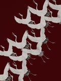 Furisode with a Myriad of Flying Cranes