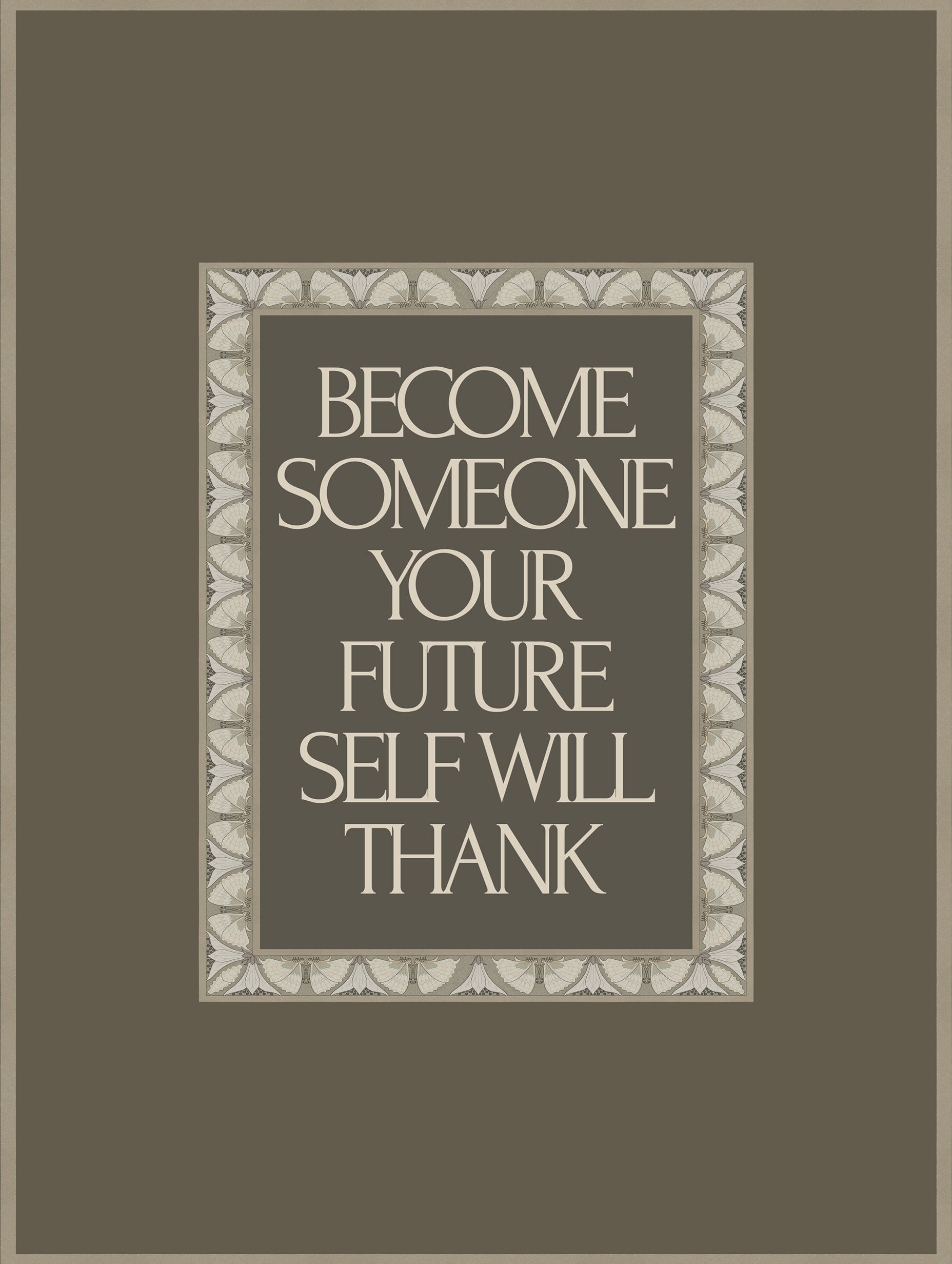 Future Self Motivational Poster