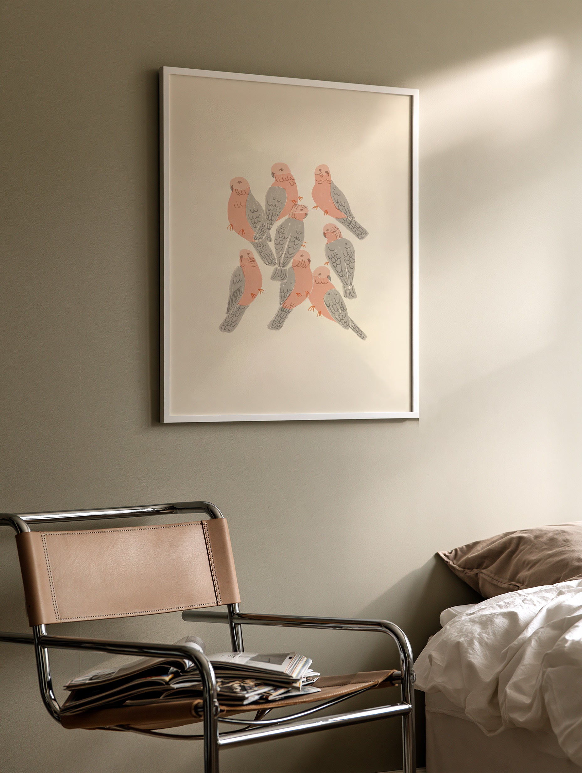 Santorini-plakat Arkitekturplakat
