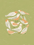 Lydia Greaves - Garden Birds Poster