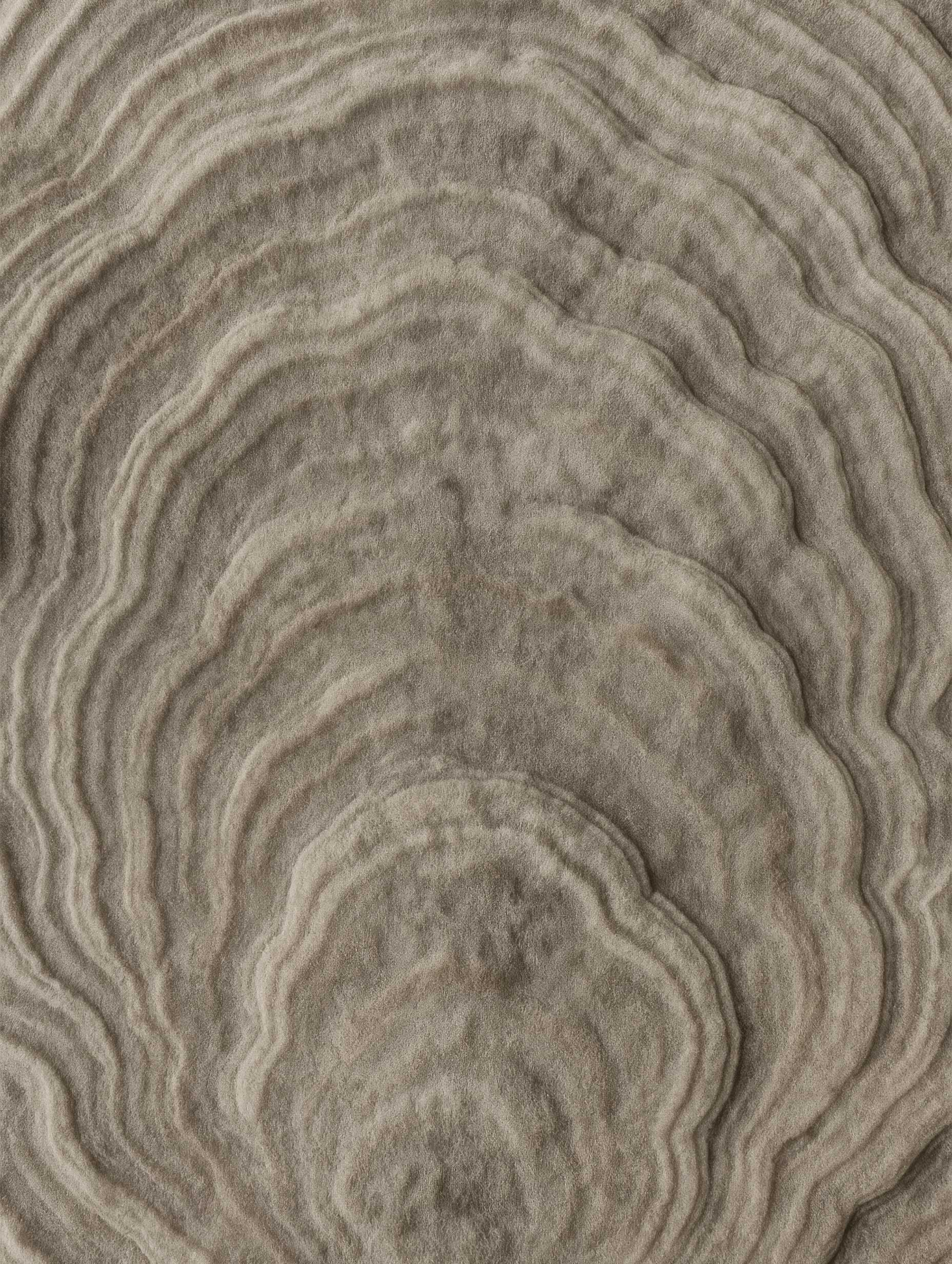 Geode Pattern Rug Abstract Art Print