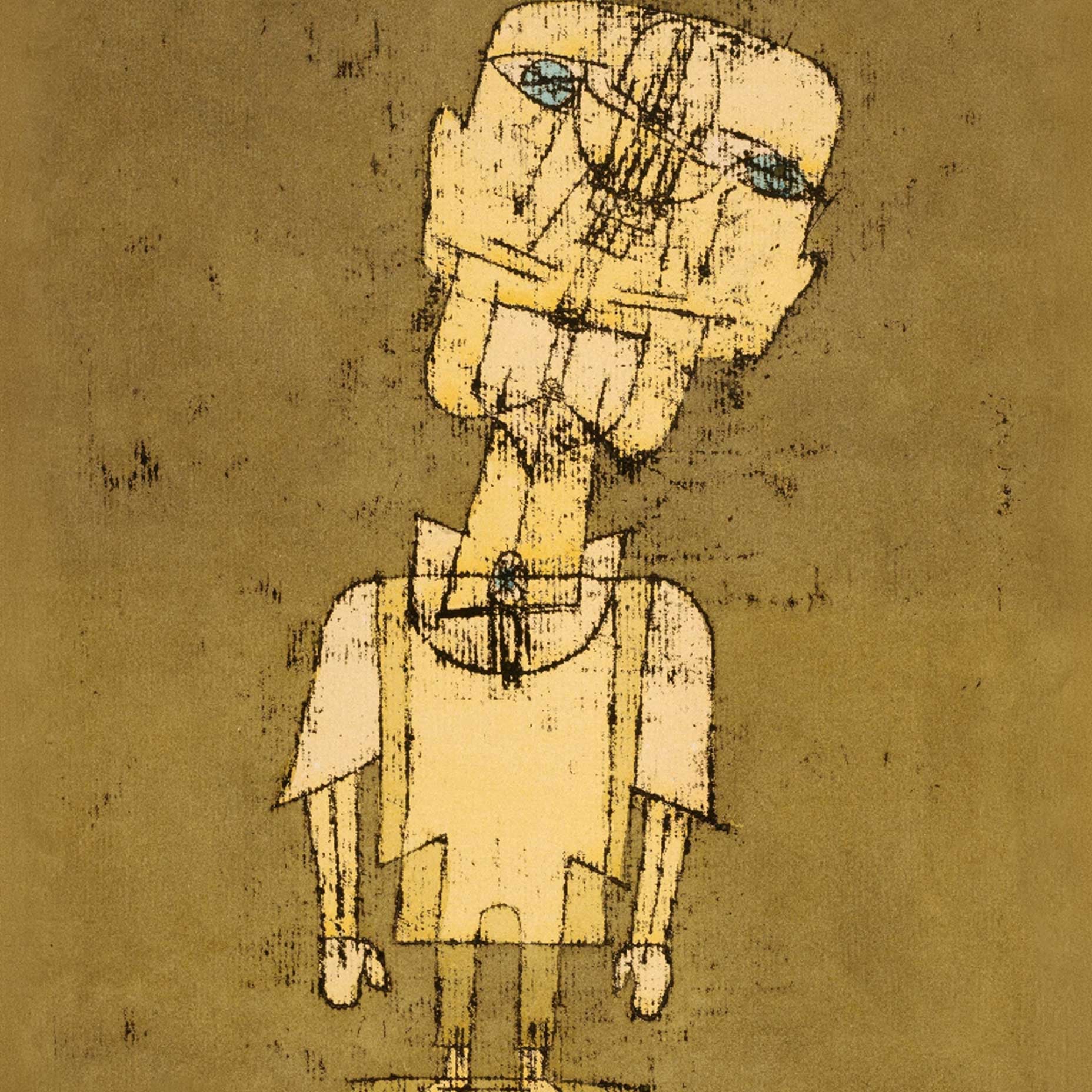 Ghost of a Genius Paul Klee Art Print