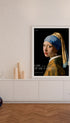 Girl with the Pearl Earring No. 2 - Johannes Vermeer Mockup