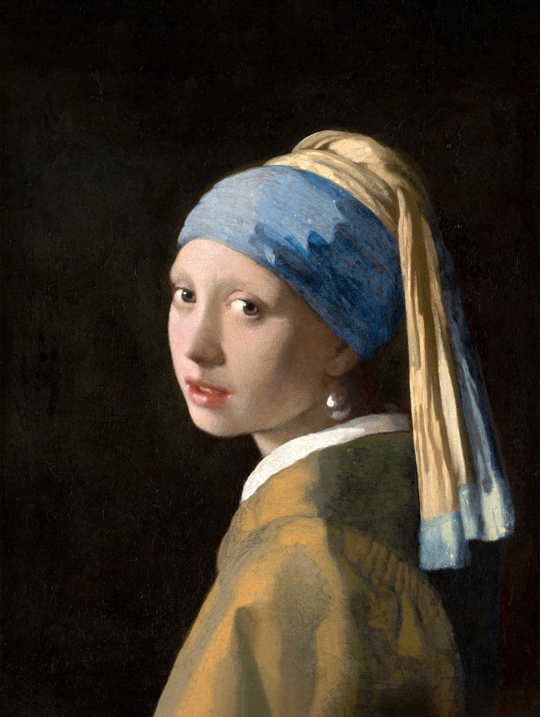 Girl with a Pearl Earring Johannes Vermeer Art Print