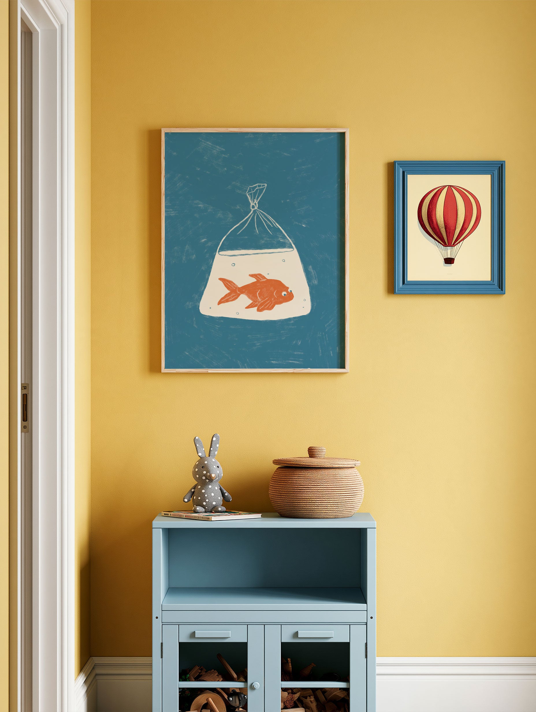 Santorini-plakat Arkitekturplakat