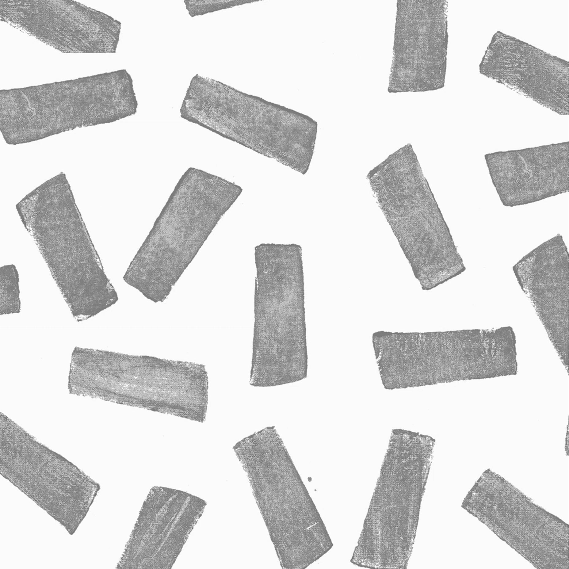 Grey Rectangle Pattern Poster